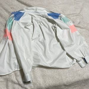 Brand cat&jack size XL color light pink blue white and teal